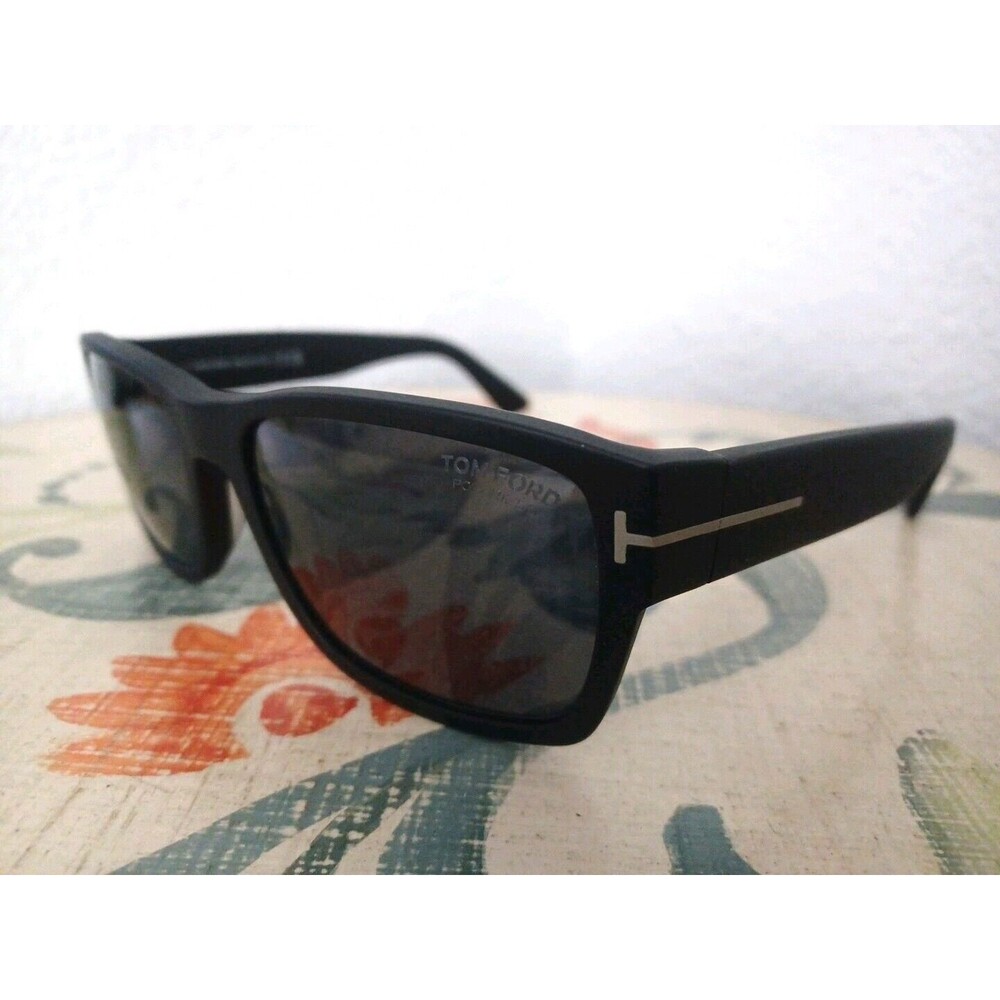 TOM FORD Mason TF445 02D Poralized 58.17 140 *3P Sunglasses Matt Black - Picture 5 of 9